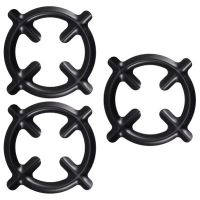 Cabilock 3pcs Gas Reducer Pot Stands - Stove Racks for Coffee Pots and Kitchen Use Prevents Sliding and Tipping for Home and Restaurant Cooking