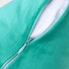 NiNi ALL Decorative Throw Pillow Covers Velvet Soft for Couch Sofa Bedroom Living Room Outdoor Pack of 2 18x18 Inch Aqua Green view 4