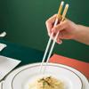 chop sticks,Reusable Chopsticks Reusable Ceramics Chopsticks6 Pairs Chinese Bone China Chopsticks Gift Set,Dishwasher Safe Chop Sticks suitable For Asian Food (Color : D) view 3
