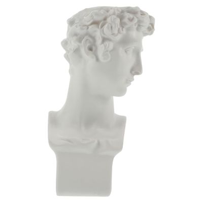 VOSAREA Classic Portrait Sculpture Pen Holder Organizer Multifunctional Flower Arrangement Container for Desk Decor Unique Vintage Makeup Brush Holder and Pen Organizer