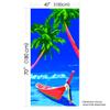 allgala Microfiber Beach Towel | Packable Beach Towel for Family | Quick Dry, Lightweight, Super Absorbent | Perfect for Beach, Pool, and Camping | Oversize 40"x70" - Boat view 2