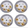 Just Bees and Sunflowers Braided Kitchen or Dining Table Placemats Set of 4 view 1