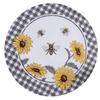 Just Bees and Sunflowers Braided Kitchen or Dining Table Placemats Set of 4 view 2
