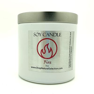 Elements 13 oz Soy Candle Fire