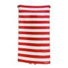 allgala Oversize 40x70 Inch (1x1.8M) Cabana Stripe Design Microfiber Beach Towel-Red (Pack of 2)-BT81235 view 1