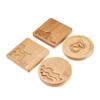 AGCFABS Chinese Placemat Bamboo Wood Coasters Waterproof Pad Landscape Plate Mat Creative Kitchen Table Mat for DIY Resin Coaster (2) view 4