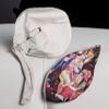 Shiva Lingam Shop Krishna and Radha Japa bag Meditation bag. Krishna and Radha printed japa bag Maha mantra bag Pair view 3