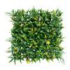 ECOOPTS 20"x20" Faux Ivy Privacy Fence Screen Artificial Boxwood Panels Topiary Hedge Plants for Indoor Outdoor Decoration, #3 Mixed Leaves, 28 Packs view 1