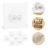8 Pack Shower Caddy Adhesive Hooks Replacement for Bathroom Shower Caddy view 1