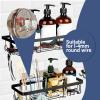 8 Pack Shower Caddy Adhesive Hooks Replacement for Bathroom Shower Caddy view 3