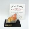 Berlin souvenirs AUTHENTIC PIECE OF BERLIN WALL with CoA - Large piece on black acrylic base view 1