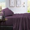 Kamas Cal.King Sheet Sets 4 Pieces 800 Thread Count Egyptian Cotton, Sateen Weave Cotton for Soft & Silky Feel, Fits Mattress Up to 18'' Deep Pocket (California King- 4 PC Sheet Sets, Plum) view 2