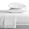 Kamas Cal.King Sheet Sets 4 Pieces 800 Thread Count Egyptian Cotton, Sateen Weave Cotton for Soft & Silky Feel, Fits Mattress Up to 18'' Deep Pocket (California King- 4 PC Sheet Sets, Swan White) view 1