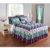 BrylaneHome Alexis Bedspread - Full, Lilac Sage view 1