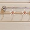 Cabilock 12pcs Ocean Wind Shell Shower Hooks Stainless Steel Resin for Bathroom and Shower Curtain view 3