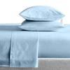 Kamas Cal.King Sheet Sets 4 Pieces 800 Thread Count Egyptian Cotton, Sateen Weave Cotton for Soft & Silky Feel, Fits Mattress Up to 18'' Deep Pocket (California King- 4 PC Sheet Sets, Sky Blue) view 1