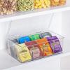 Vtopmart Clear Organizers,Stackable Storage Containers for Office Supplies,Desk Organization and Storage for Jewelry,Art Crafts view 1