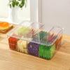 Vtopmart Clear Organizers,Stackable Storage Containers for Office Supplies,Desk Organization and Storage for Jewelry,Art Crafts view 2