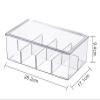 Vtopmart Clear Organizers,Stackable Storage Containers for Office Supplies,Desk Organization and Storage for Jewelry,Art Crafts view 4