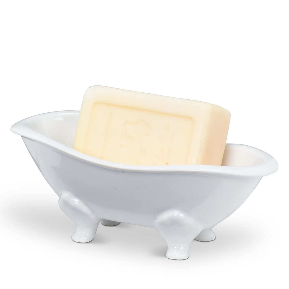 Abbott Collection Bathtub Soap Dish - Porcelain (6" L)