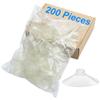 LuluEasy 200 Pieces 2.2 inch Large Clear Suction Cups for Glass, Thick Without Hooks Without Holes, Professional Heavy Duty Sucker for Home Organization Window Decoration Bathroom Kitchen Bird Feeder view 2
