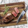 Best Guide Store, Deluxe Teak Wood Cutting Board For Kitchen, Edge Grain Teakwood Cutting Board Handmade, Kitchen Chopping Board, Bbq Cutting Boards for Meat. view 4