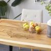 Deco 79 Metal Leaf Tray, Set of 2 23", 19"W, Gold view 1