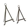 Deco 79 Metal Display Easel Tabletop Easel with Foldable Stand, Set of 2 Display Stand 13", 15"H, Bronze view 2
