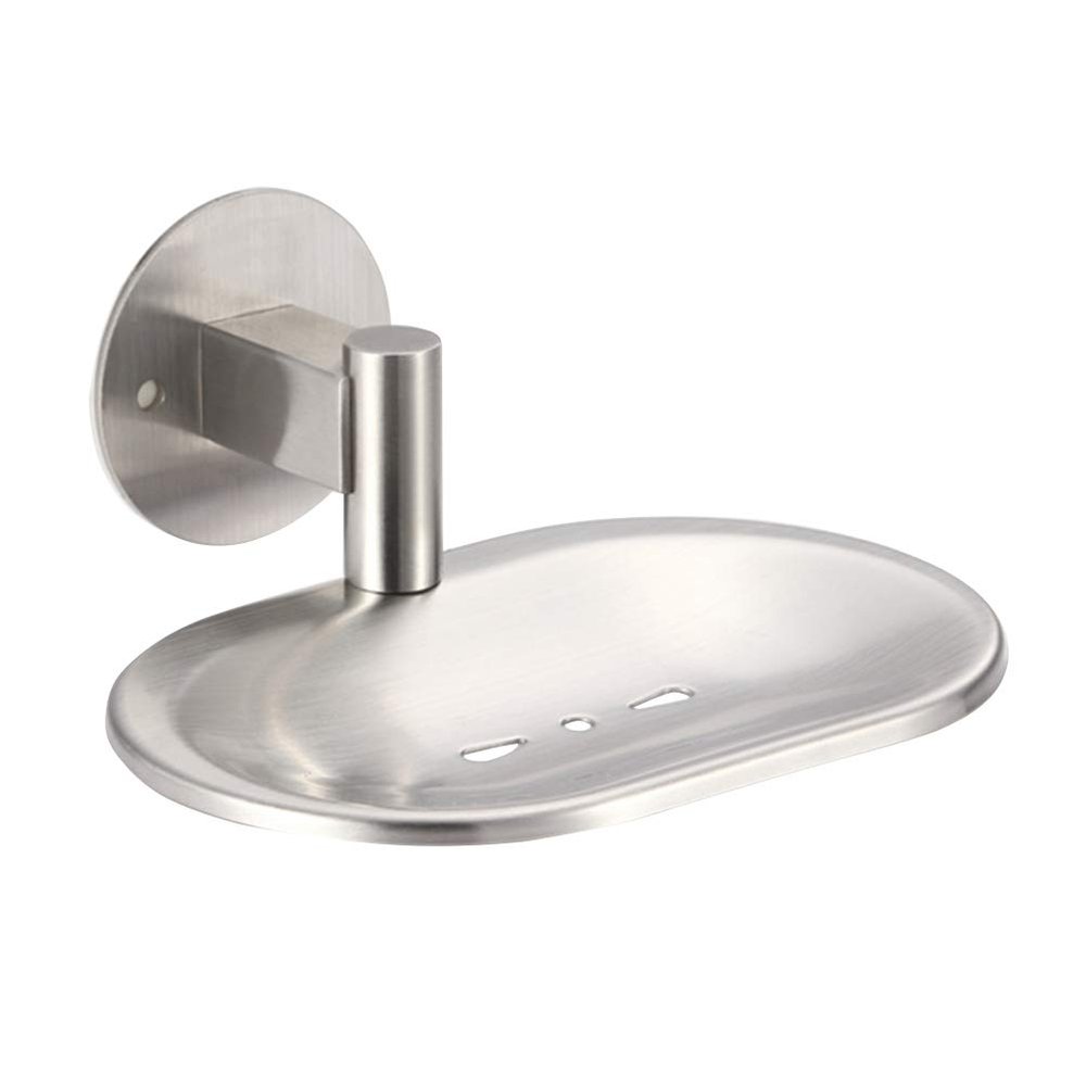304 Kitchen soap Holder Bathroom soap Holder bathrooms Accessories acessories wall Mount Dish Stainless Steel Rack Storage wall Mount Soup Holder Box
