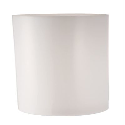 FOYER 2300013WH Unbreakable Vase, Flower Base, Polycarbonate, Stylish, Height 15.7 inches (40 cm), Width 7.9 inches (20 cm), Large