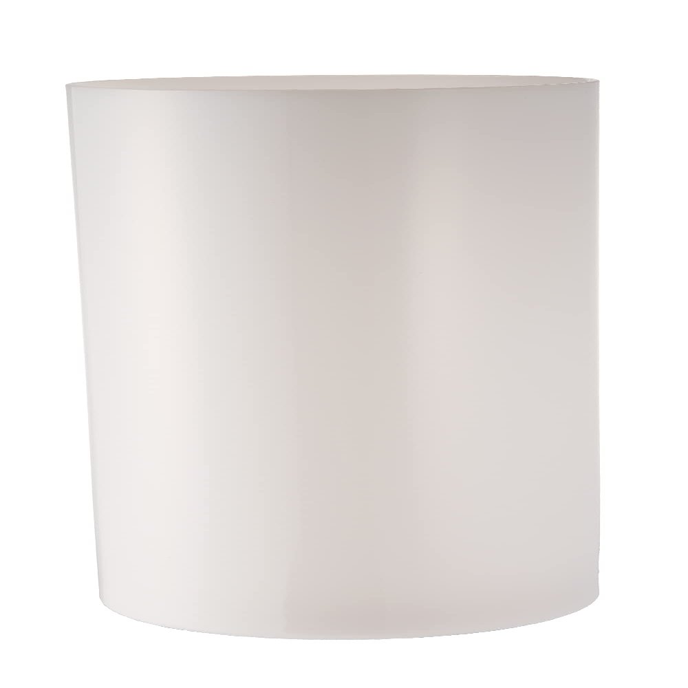FOYER 2300013WH Unbreakable Vase, Flower Base, Polycarbonate, Stylish, Height 15.7 inches (40 cm), Width 7.9 inches (20 cm), Large