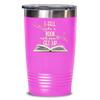 I Fell Into A Book And Cant Get Up Tumbler for Book Lovers Funny 20oz or 30oz Stainless Steel Hot Cold Cup Coffee Tea Mug for Bookish Bookworm Literat view 1