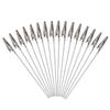 ONLYKXY 30pcs Alligator Clip Stick with 4.5inch Length Metal Wire Clamps Long-Tailed Clasp for Hobby Modeling DIY Card Photo Memo view 1