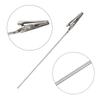 ONLYKXY 30pcs Alligator Clip Stick with 4.5inch Length Metal Wire Clamps Long-Tailed Clasp for Hobby Modeling DIY Card Photo Memo view 3