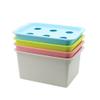 ZCBYBT Indoor Hydroponic Grow Kit Sponges Best Indoor Herb Garden Grow Fast at Home6 Holes Plant Site Hydroponic Garden Pots Planters System,B view 3