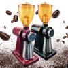 250g Commercial Coffee Grinder Electric Grain Mill Grinder Automatic Burr Coffee Grinder Machine Coffee Bean Grinder Mill Espresso Bean Grinder Machine Household Coffee Bean Grinder (Red) view 4