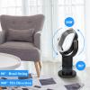 HealSmart 24 inches Portable Bladeless Fan, 10 Speeds Settings, 10-hour Timing Closure, 24 inches, black view 3