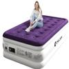 CHILLSUN Twin Air Mattress with Built in Pump, 18" Leak-Proof Blow up Mattress, Inflatable Mattress for Guest Home Portable, Camping Travel Air Bed, 2 Mins Quick Self-Inflation Colchon Inflable view 1