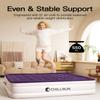 CHILLSUN Twin Air Mattress with Built in Pump, 18" Leak-Proof Blow up Mattress, Inflatable Mattress for Guest Home Portable, Camping Travel Air Bed, 2 Mins Quick Self-Inflation Colchon Inflable view 4