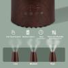 Cool Mist HumidifierElecameier Air humidifier for Home/Bedroom with Remote Control 2.3L Smart Air Humidifier for Desk/Office/Bedroom 25dB Whisper Quiet with Auto Shut off dark wood view 3