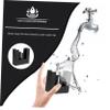 1pc Black Stainless Steel Napkin Holder Practical Table Napkin Dispenser for Home Restaurant Bar Hotel for Storing Notes Memos Towels view 3