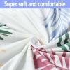 2 Piece Wing Chair Slipcover, Soft Slipcovers Stretch Wingback Chair Cover Anti-Slip Machine Washable Armchair Slipcovers Chair Protectors Cover Couch Covers Great for Reception Cafe Hotel-Yellow view 2