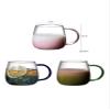 12 oz Unbreakable Premium Drinking Glasses - Set of 3 - Gradient Color cup coffee cup milk cup juice creative heat resistant tea cup - Perfect for Gifts view 4