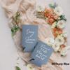 100 PCS Customized Wedding Can Coolers Personalized Wedding Favors Monogram Can Holders (Custom, 100 can cooler) view 3