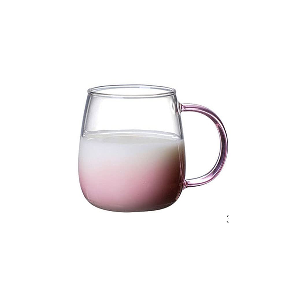 12 oz Unbreakable Premium Drinking Glasses Gradient Color cup coffee cup milk cup juice creative heat resistant tea cup - Perfect for Gifts