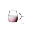 12 oz Unbreakable Premium Drinking Glasses Gradient Color cup coffee cup milk cup juice creative heat resistant tea cup - Perfect for Gifts view 2