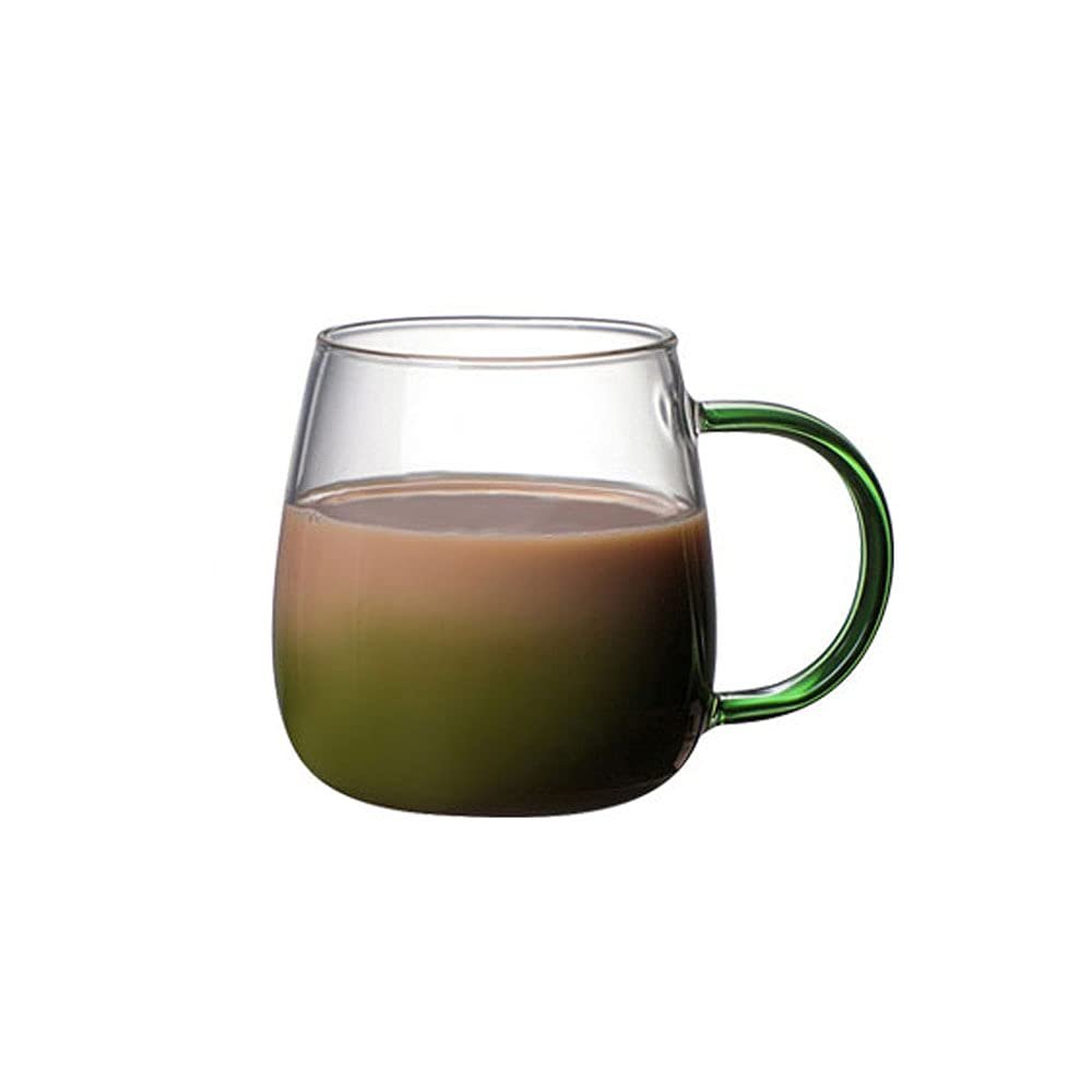 12 oz Unbreakable Premium Drinking Glasses Gradient Color cup coffee cup milk cup juice creative heat resistant tea cup - Perfect for Gifts