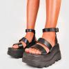 ZBYY Platform Sandals for Women,Comfortable Open Toe Ankle Strap Wedges Sandals Summer Outdoor Walking Sandals view 4