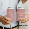 50 PCS Customized Wedding Can Coolers Personalized Wedding Favors Monogram Can Holders (Custom, 50 can cooler) view 2