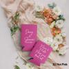50 PCS Customized Wedding Can Coolers Personalized Wedding Favors Monogram Can Holders (Custom, 50 can cooler) view 3